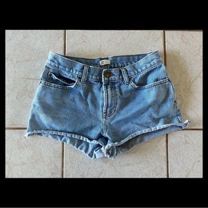 Billabong High Waist Denim Shorts